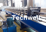 Touch Screen PLC Control Rack Upright Roll Forming Machine 